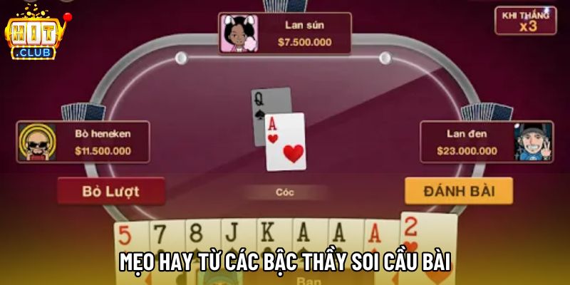 Mẹo hay từ các bậc thầy soi cầu bài